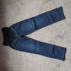 Levi slim boyfriend maternity jeans